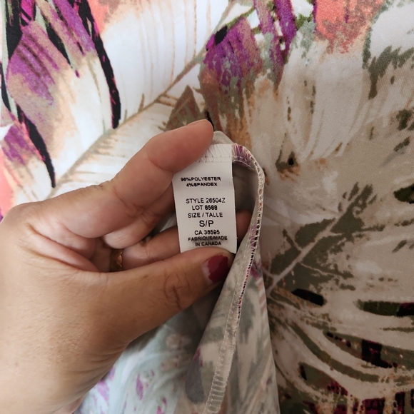 💜3/$20 Mandee leaves dress - Picture 4 of 4